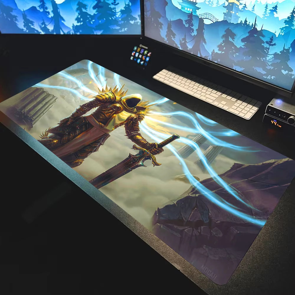 Carpet Mouse HD Custom Gaming Mouse Pad Diablo 3 Desk Gaming Mousepad 400X900 Gamer Mouse Mat Keyboard Set Game Mat Deskmat Xxl
