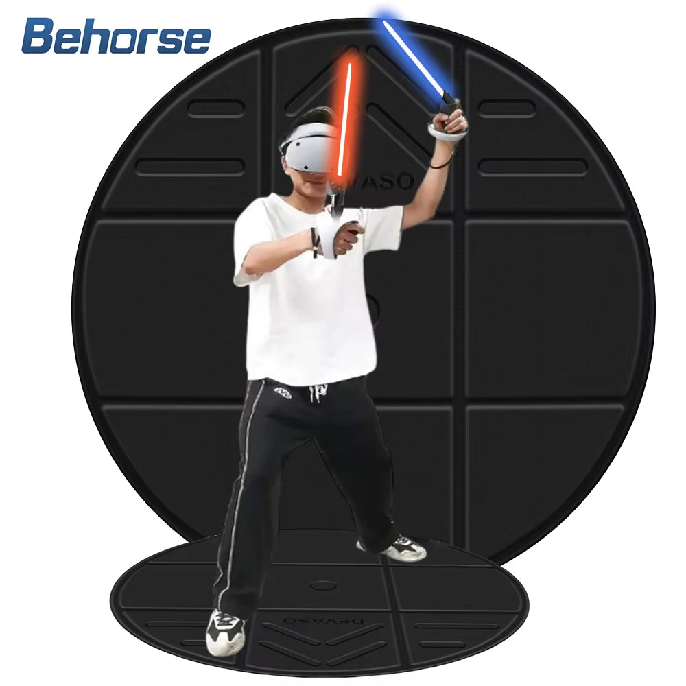 Universal  Mat for Apple Vision Pro/ Meta Quest 3S/3 Surrounding Games Standing Motion Simulation round Mat Foldable  Mat
