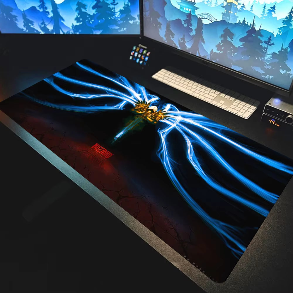 Carpet Mouse HD Custom Gaming Mouse Pad Diablo 3 Desk Gaming Mousepad 400X900 Gamer Mouse Mat Keyboard Set Game Mat Deskmat Xxl