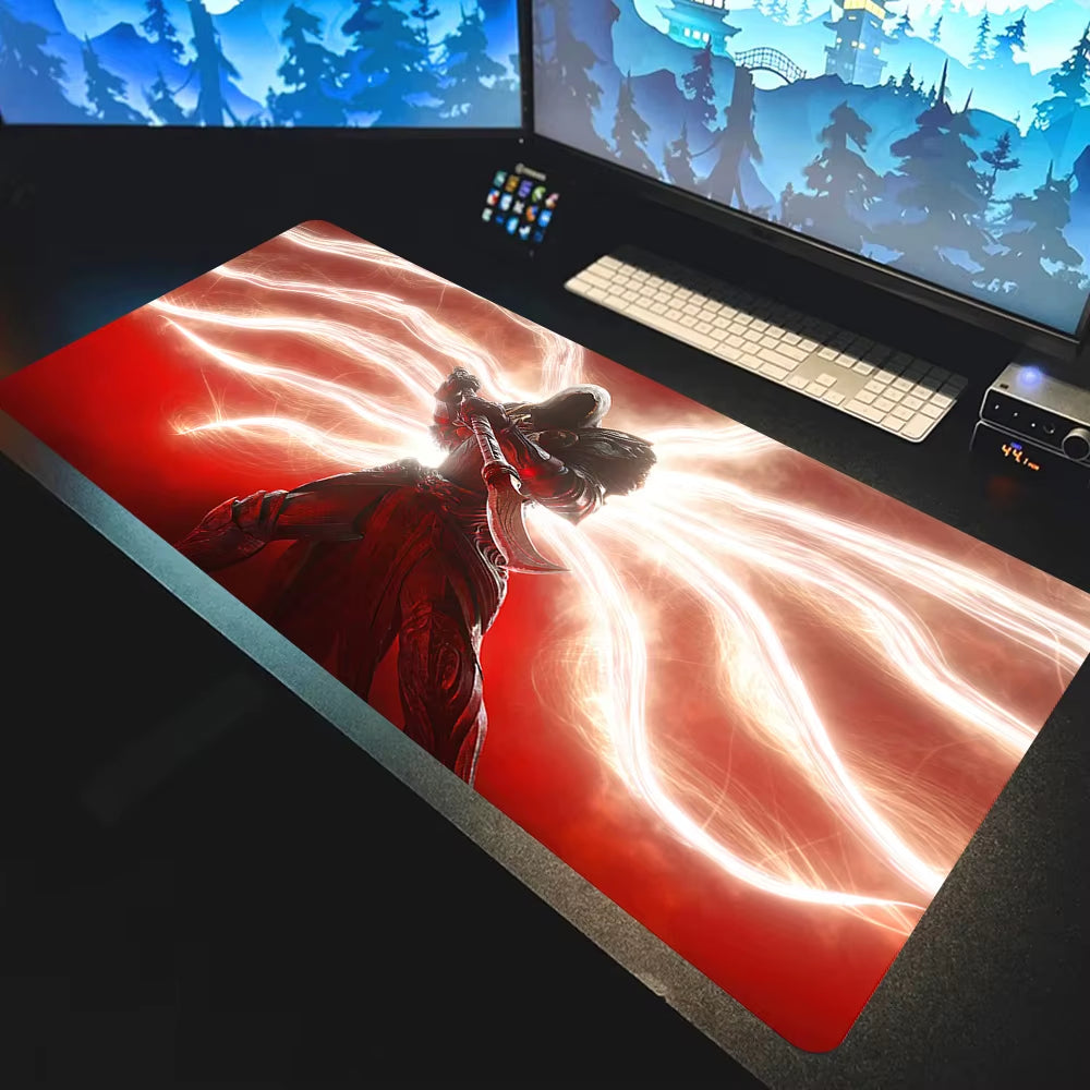 Carpet Mouse HD Custom Gaming Mouse Pad Diablo 3 Desk Gaming Mousepad 400X900 Gamer Mouse Mat Keyboard Set Game Mat Deskmat Xxl